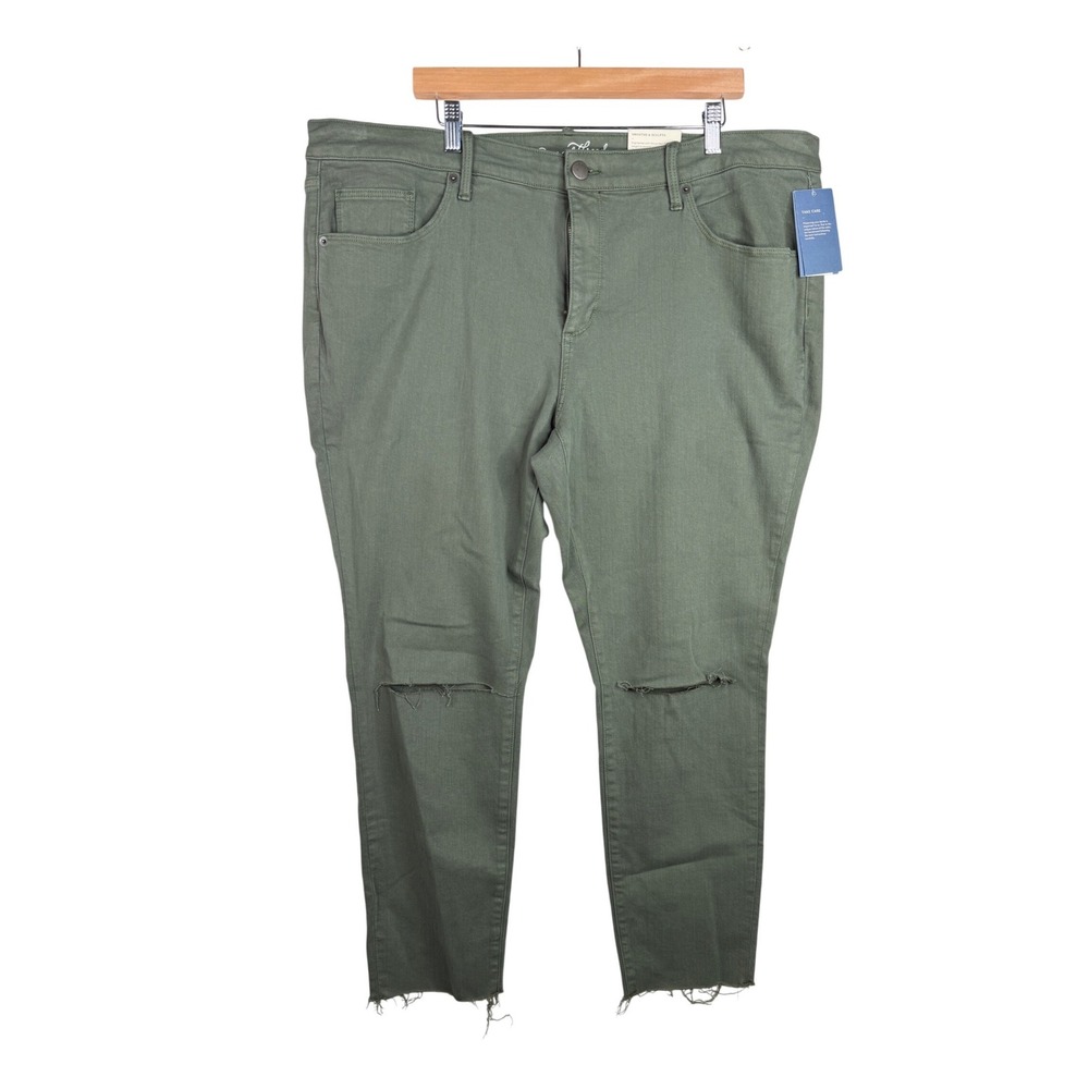 New Universal Thread Jeggings size 22W Green